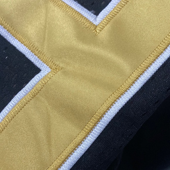 New Orleans Saints Brees #9 Captain Patch Sewn Jersey - Picture 3 of 8